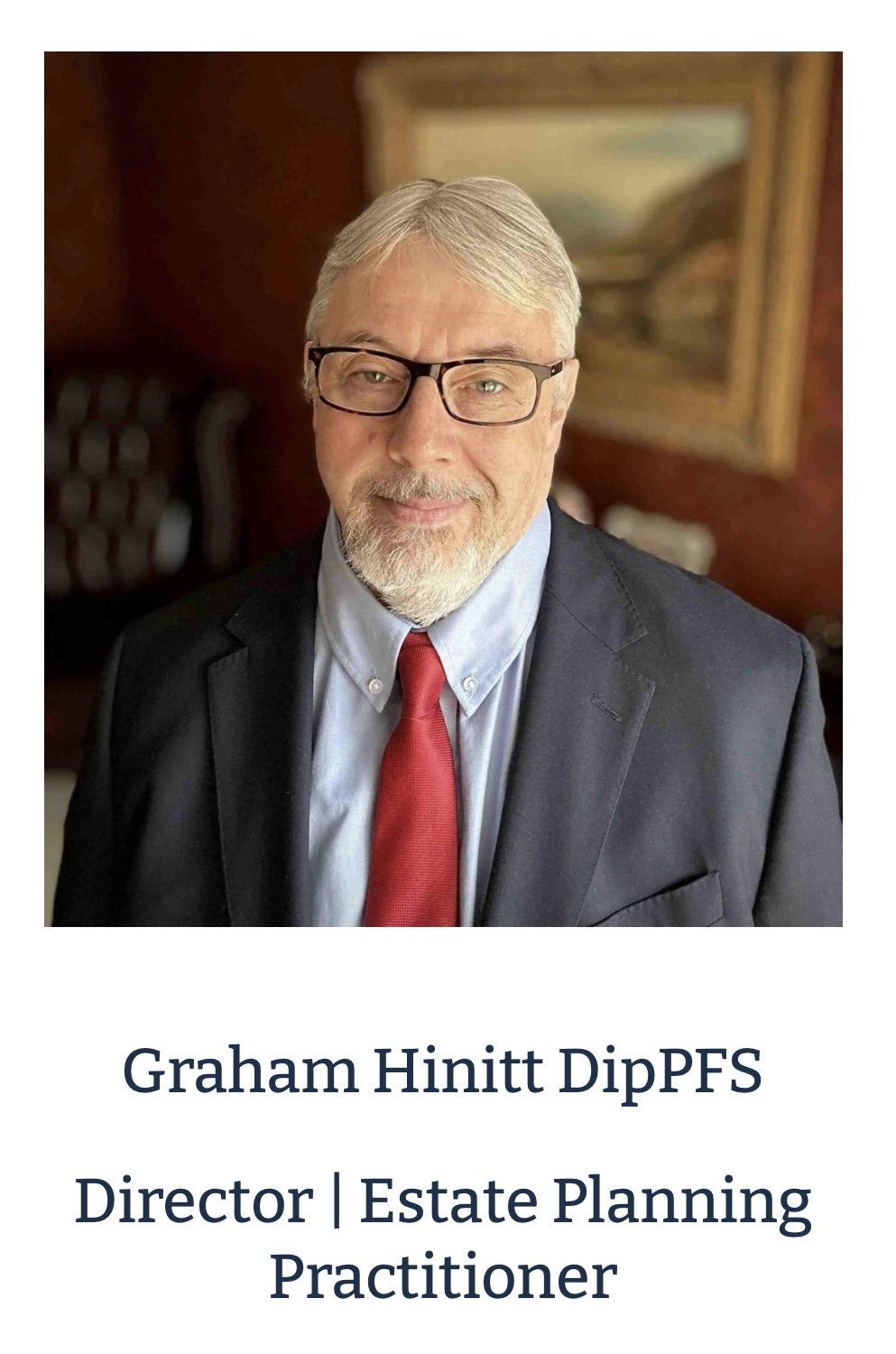 Will writer Graham Hinitt Professional Estate Planning Excellence